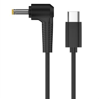 USB-C-DC-virtakaapelisovitin 15 V 4,8 x 1,7 mm PVC-virtajohto reitittimille, kameroille, TV-laatikolle, pöytälamppuille