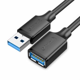 MINDPURE US103 2m Nopea USB 3.0 jatkokaapeli uros naaras jatkokaapeli kannettavalle tietokoneelle PC:lle