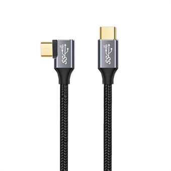 0,5 m 100 W PD USB-C QC4.0 4K-kaapeli USB3.1 Gen2 10 Gbps Thunderbolt 3 -kaapelin johto MacBook Airille / iPad Pro 2020