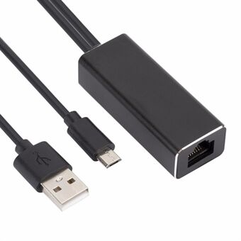 KMC-0316 Ethernet LAN USB-sovitin Micro USB - RJ45 -muunnin Amazon Fire Stickille