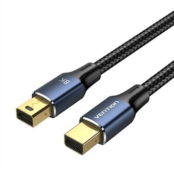 VENTION HCGLG 1,5m 8K / 60Hz 4K / 144Hz Mini DisplayPort Uros-Uros Adapteri Mini DP Kaapeli