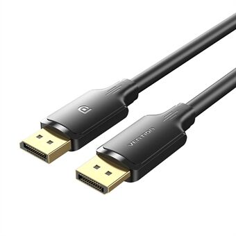 VENTION HAKBI 3m Kullattu DisplayPort-kaapeli 4K / 60Hz DP-naaraskuorma johdin miesten välillä