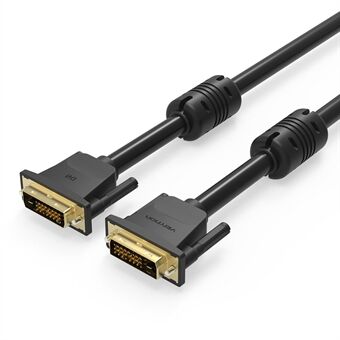 VENTION EAABN 15m 1080P 60Hz 24+1 DVI-D DVI:stä DVI:hin Kaapeli Uros Urokselle Kullattu Adapterikaapeli