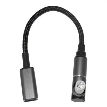 Dell Latitude D505 D510 D800 D810 D820 E5530 E5400 E6500 100 W kannettavan tietokoneen latauskaapeli USB C - 7,4 * 5,0 mm:n magneettimuunninjohto