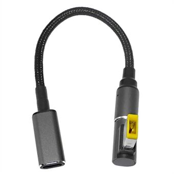 Lenovo G405s G500 G500s G505 G505s G510 G700 100 W kannettavan tietokoneen latauskaapeli USB C neliöliittimeen magneettimuuntimen johto