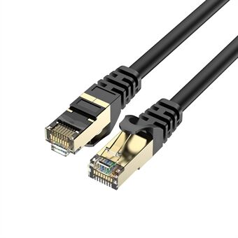 26AWG Cat8 Ethernet-kaapeli RJ45 Verkko 25 / 40Gbps 2000MHz reitittimen Internet-johto [2M]