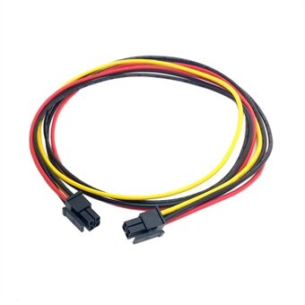 CY PW-071-0,6M ATX Molex Micro Fit -liitin 4-nastainen uros-uros virtajohto