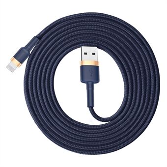 BASEUS Cafule Series 2m iP Data Sync -latauskaapeli iPhone X / 8 / 8 Plusille