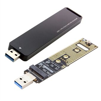 USB 3.0 to Nvme M-Key M.2 NGFF SSD Ulkoinen PCBA Muunnos Adapterikortti Flash levy Typpe