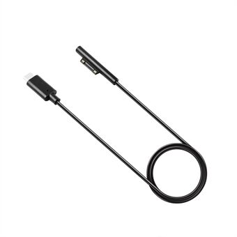 1,5 M USB-C-latauskaapeli Microsoft Surface Pro 6/5/4/3