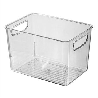 TY-9047 Fridge Food Storage Container jääkaapin järjestelijä selkeä PET-laatikko (ei sisällä BPA:ta, ei FDA-hyväksyttyä), koko: S