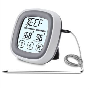 TS-BN53 Langaton kosketusnäyttö Keittiön BBQ -lämpömittari Elektroninen ruoan lihan lämpötilan mittaustyökalu (BPA-vapaa, FDA-sertifioitu)