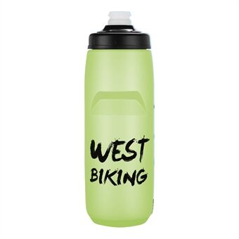 WEST BIKING YP0721042 750ml PP+Silikonivesipullo Outdoor Camping Drinking Cup (BPA-vapaa, ilman FDA-sertifikaattia)