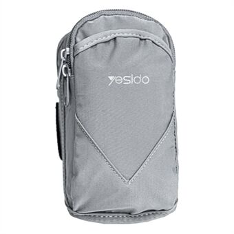 YESIDO WB12 Nylon+Lycra+TPU Sports Käsivarsinauha Pussi Käsilaukku Outdoor kantolaukku matkapuhelimelle, kolikolle, käteiselle