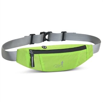 JUNL ETU juoksuvyö Fanny Pack vyötäröpakkauslaukku Heijastava juoksuhihna lenkkeilytaskuvyö retkeilypyöräilyyn