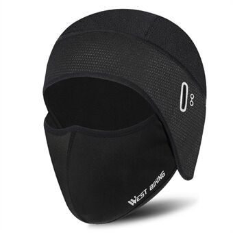 WEST BIKING YP0201312 Winter Balaclava Face Cover Thermal Cap Tuulenpitävä Fleece-kypärän vuori hiihtourheiluun MTB-pyöräilyyn