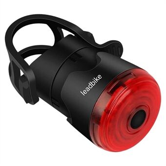 LEADBIKE LD75 polkupyörän takavalo USB-ladattava polkupyörän turvavaroitus Smart Sensor -jarrun takavalo