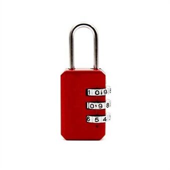 Mini Anti-theft Lock Zinc Alloy Multifunctional Code Lock Travel Suitcase Luggage Wardrobe Padlock