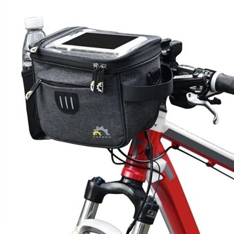 3L polkupyörän puhelinkotelot kosketusnäytöllä Puhelimen tasku Vedenpitävä polkupyörän Top Tube Mount