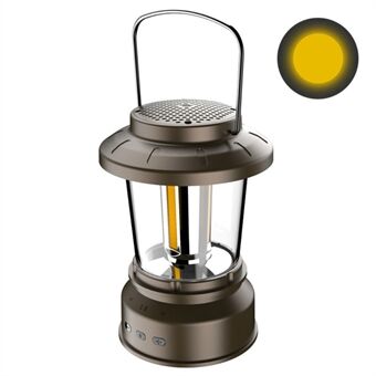 V6 Outdoor Camping Light Bluetooth-kaiutinteltta Riippuva valo retkeilylyhtylamppu