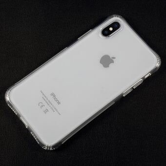 Pudotuksenkestävä kirkas TPU-matkapuhelinkotelo iPhone X/XS:lle 5,8 tuumaa - Läpinäkyvä