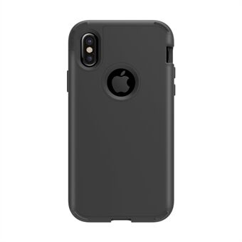 Irrotettava iskunkestävä PC + TPU-hybridikotelo iphone XS/X 5,8 tuumalle - musta