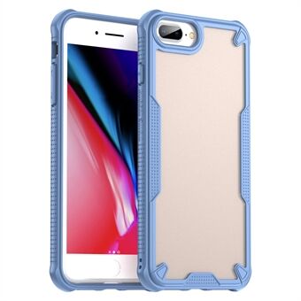 iPhone 8 Plus / 7 Plus Suojakuori PC+TPU Puoliläpinäkyvä Himmeäpintainen Suojakuori