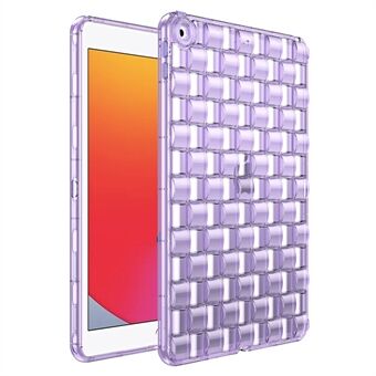 IPadille 9,7 tuuman (2017) / (2018) Iskunkestävä kansi Ice Cube Design Kirkas TPU-tablettikotelo