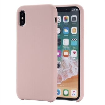 Edge Wrapped nestemäinen silikonipuhelinkotelo iPhone XS Max 6,5 tuumalle