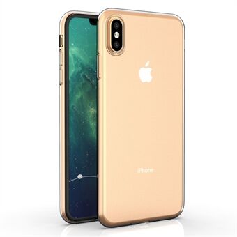 Läpinäkyvä puhelimen suojakuori iPhone XS Max 6,5 tuumalle, erittäin ohut putoamista estävä joustava TPU-matkapuhelinkotelo