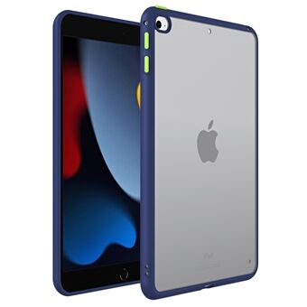 IPad mini 4 / mini (2019) 7,9 tuuman PC+TPU-tabletin kotelo Matta läpikuultava kontrastivärinen tabletin kansi