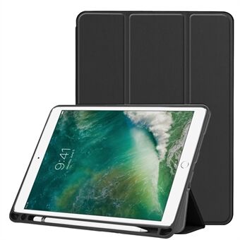 Ohut iskunkestävä kotelo iPad Air 10.5 (2019) / Pro 10.5 (2017) PU-nahkaiselle tabletin suojukselle kolminkertainen Stand suoja kynäpaikalla