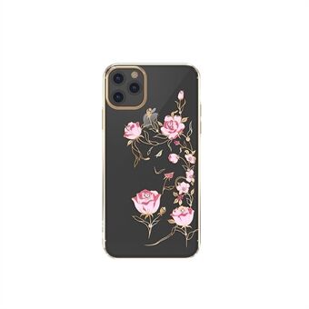 KAVARO Flower Fairy Rhinestone Decor PC-puhelimen kuoren suojus Apple iPhone 11 Pro 5,8 tuumalle