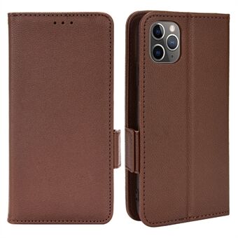 Lompakko Design Magneettinen lukko Litchi Texture Inner TPU + PU Nahkainen Stand matkapuhelimen suojakuori iPhone 11 Pro 5,8 tuumaa