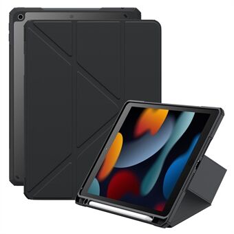 BASEUS Minimalist Series iPad 10.2 (2021) / (2020) / (2019) Tablettikotelo Y-muotoinen Kolminkertainen Taitettava Nahkakansi