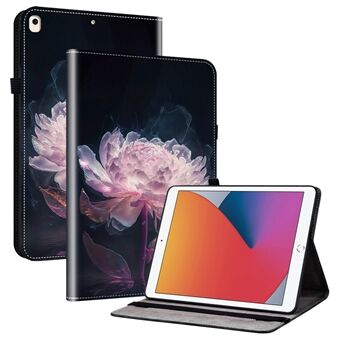 iPad 10.2 (2021) / (2020) / (2019) Flip-kotelo kuviolla ja korttipidikkeellä