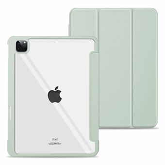 IPad Pro 11 tuuman (2020) Slim Smart Trifold Stand -tablettikotelolle, PU-nahka + akryyli + TPU-suojakuori automaattisella nukkumis-/herätystoiminnolla