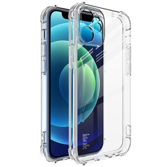 IMAK Screen Protector Film + Full Coverage TPU Case with Four Corner Airbags for iPhone 12 mini