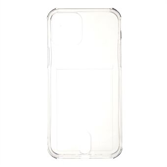 Putoamista estävä TPU-puhelinkotelon kansi korttitelineellä iPhone 12 Pro/ 12:lle