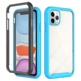 Kokopeittävä PC+TPU puhelinsuojakotelo PET-näytönsuojalla iPhone 12/12 Pro -malleille