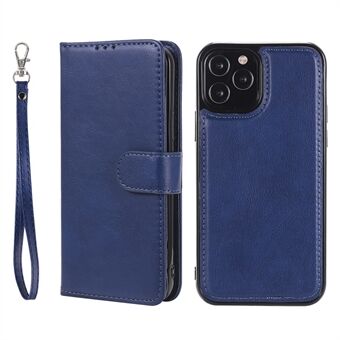 Putoamista estävä magneettinen irrotettava 2-in-1 Wallet Design -nahkakotelo iPhone 12 6,1 tuumalle / 12 Pro 6,1 tuumalle