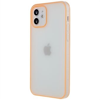 Pudotuksenkestävä mattapuhelinkotelo iPhone 12:lle 6,1 tuuman valokehys, Scratch TPU-puhelimen kansi