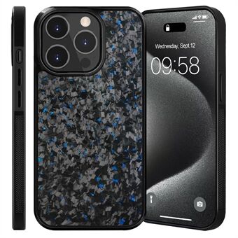 iPhone 12 Pro Max -magneettikotelo Taottu tekstuuri Aramidikuitu+TPU liukumaton puhelimen suojus