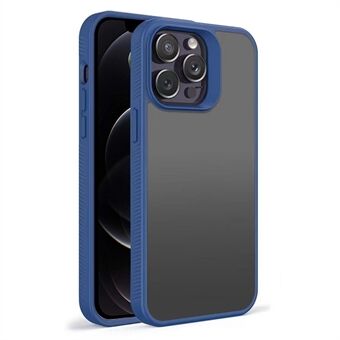 Style G iPhone 12 Pro Max:lle putoamissuoja Skin-touch Matta TPU+PC-puhelinkotelon takakuori