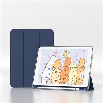 Kolminkertainen Stand PU-nahkainen kynän aukko iPad 10.2 (2019) / (2020)