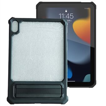 IPad minille (2021) TPU+PC Tablet Case Air Cushion Suojaava jalustan suojus kynätelineellä