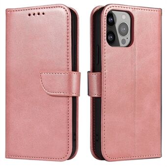 Laadukas PU-nahka + TPU-puhelinkotelo Wallet Design -puhelimen suojakuori iPhone 13 6,1 tuumalle