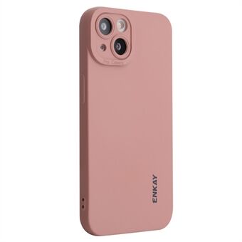 ENKAY HAT PRINCE For iPhone 13 6.1 inch Anti-drop Liquid Silicone Case Precise Cutout Camera Protection Soft Phone Cover