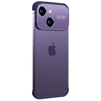 Reunaton puhelimen takakuori iPhone 13:lle, TPU+alumiiniseoksesta valmistettu linssin kehyksen suojakuori