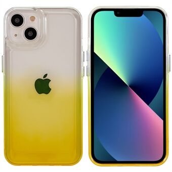 IPhone 13 6,1 tuuman Gradient TPU -puhelinkotelolle Scratch galvanointipainikkeet takakansi